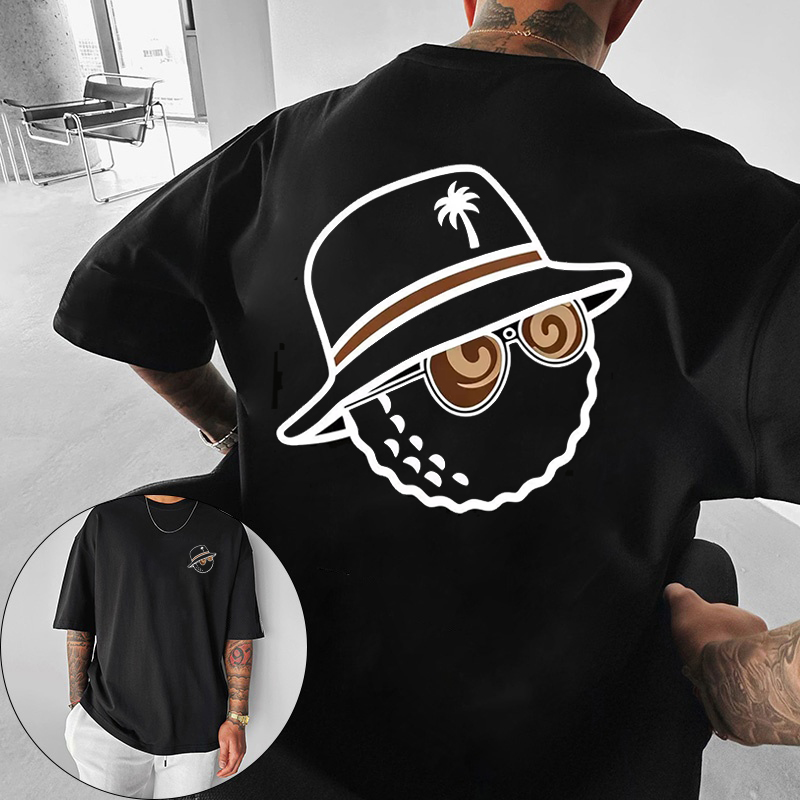 Streetwear Brand For Men - Camiseta Gráfica Unissex Moderna com Estampa