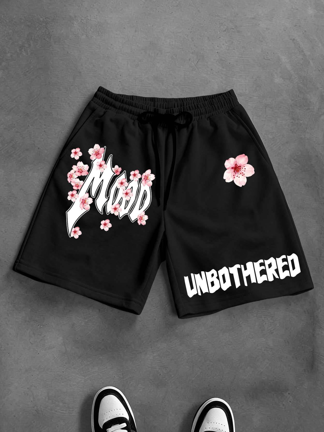 Streetwear Brand Japanese - Shorts Masculinos de Caimento Solto Estilo