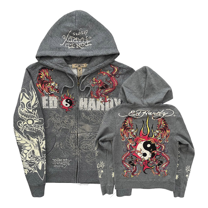 Streetwear Brand Hoodie - Hoodie Oversized American Gothic Ro Skull