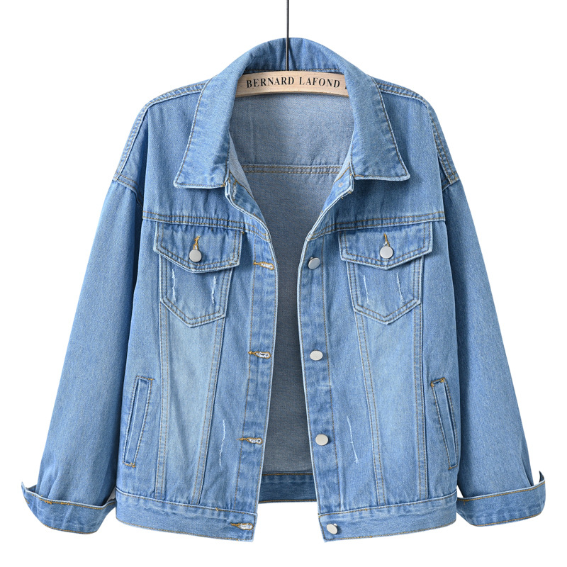 Streetwear Brand Collection - Nova Coleção Primavera-Outono: Jaqueta Jeans Feminina