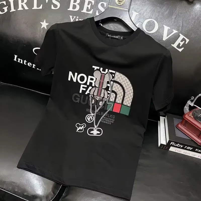 Quality Streetwear Brand - Camiseta masculina de luxo com estampa