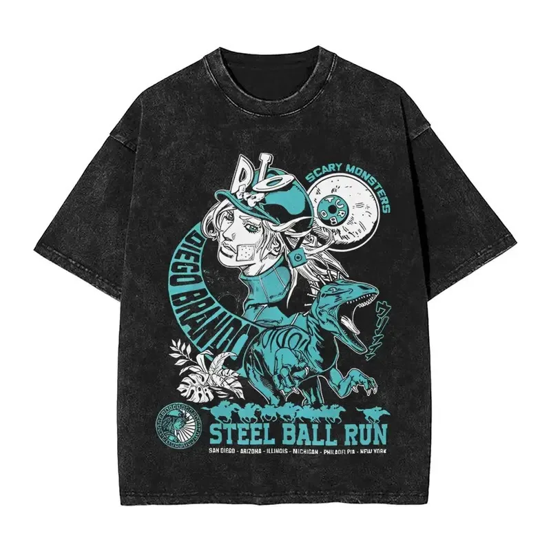 Hope Streetwear Brand - Camisetas Estampadas de Streetwear JJBA Anime,