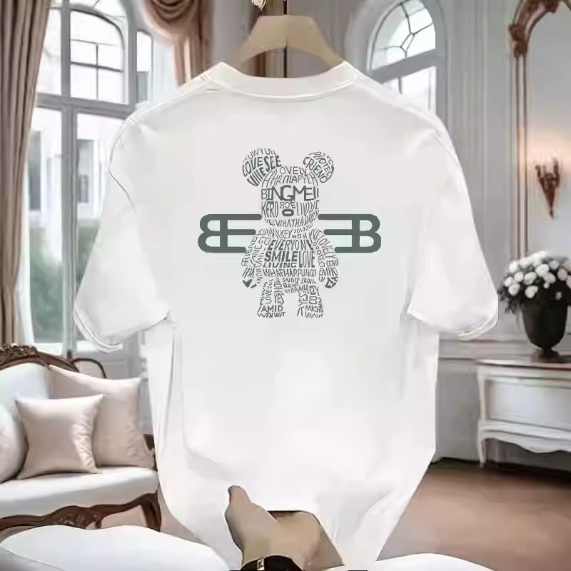 Quality Streetwear Brand - Camiseta masculina de luxo com estampa