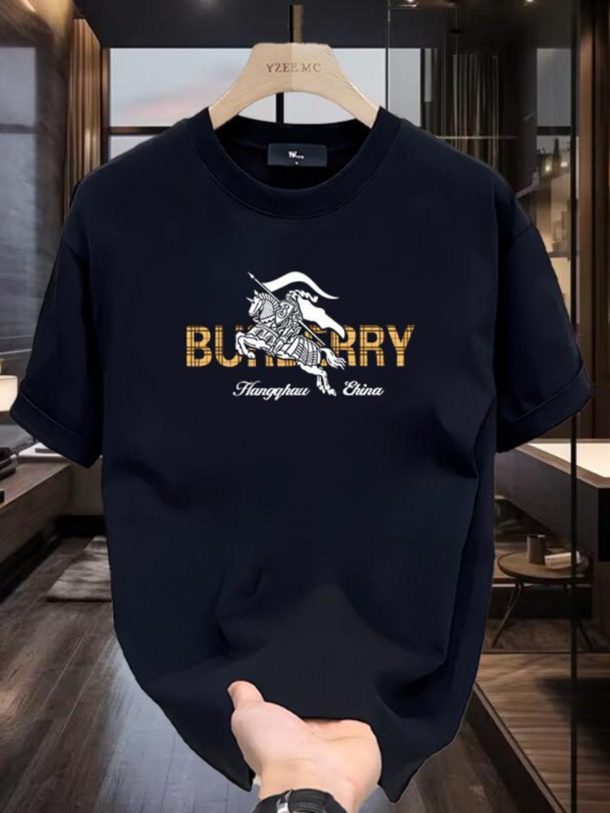 Quality Streetwear Brand - Camiseta masculina de luxo com estampa