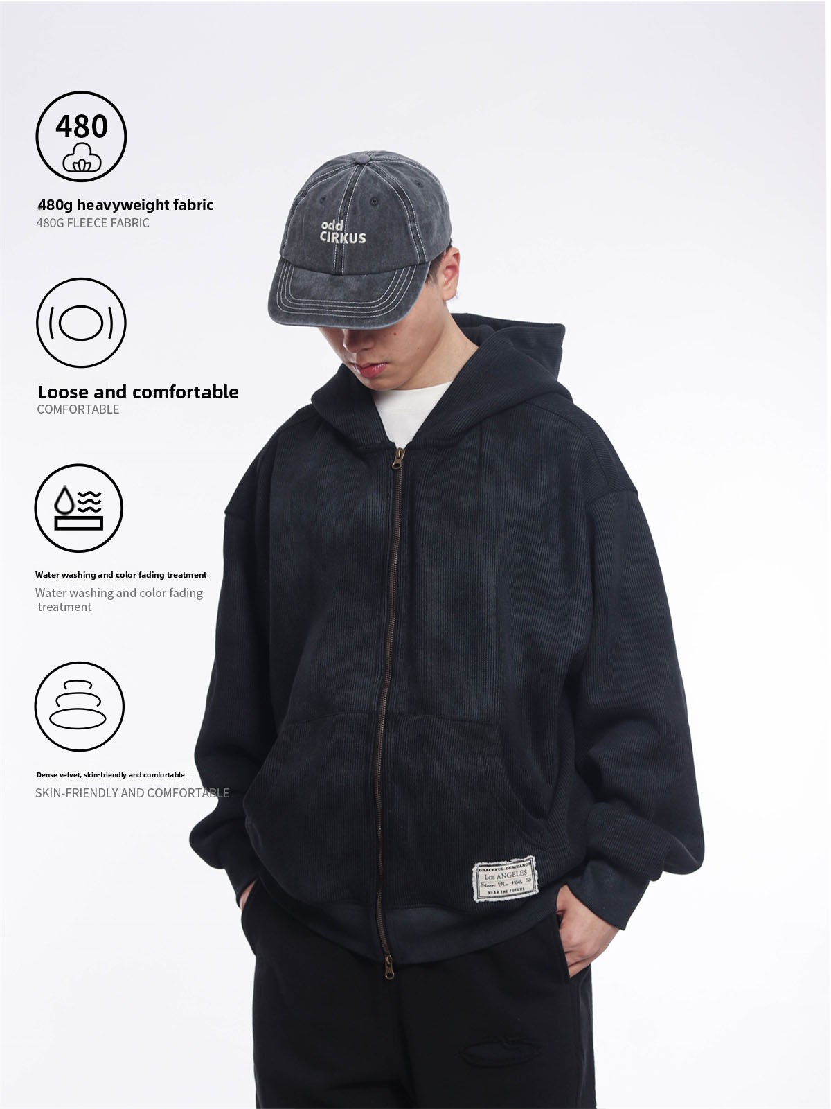 Jaqueta Masculina Estilo Retrô - Streetwear Brand Japanese avaliação e preço