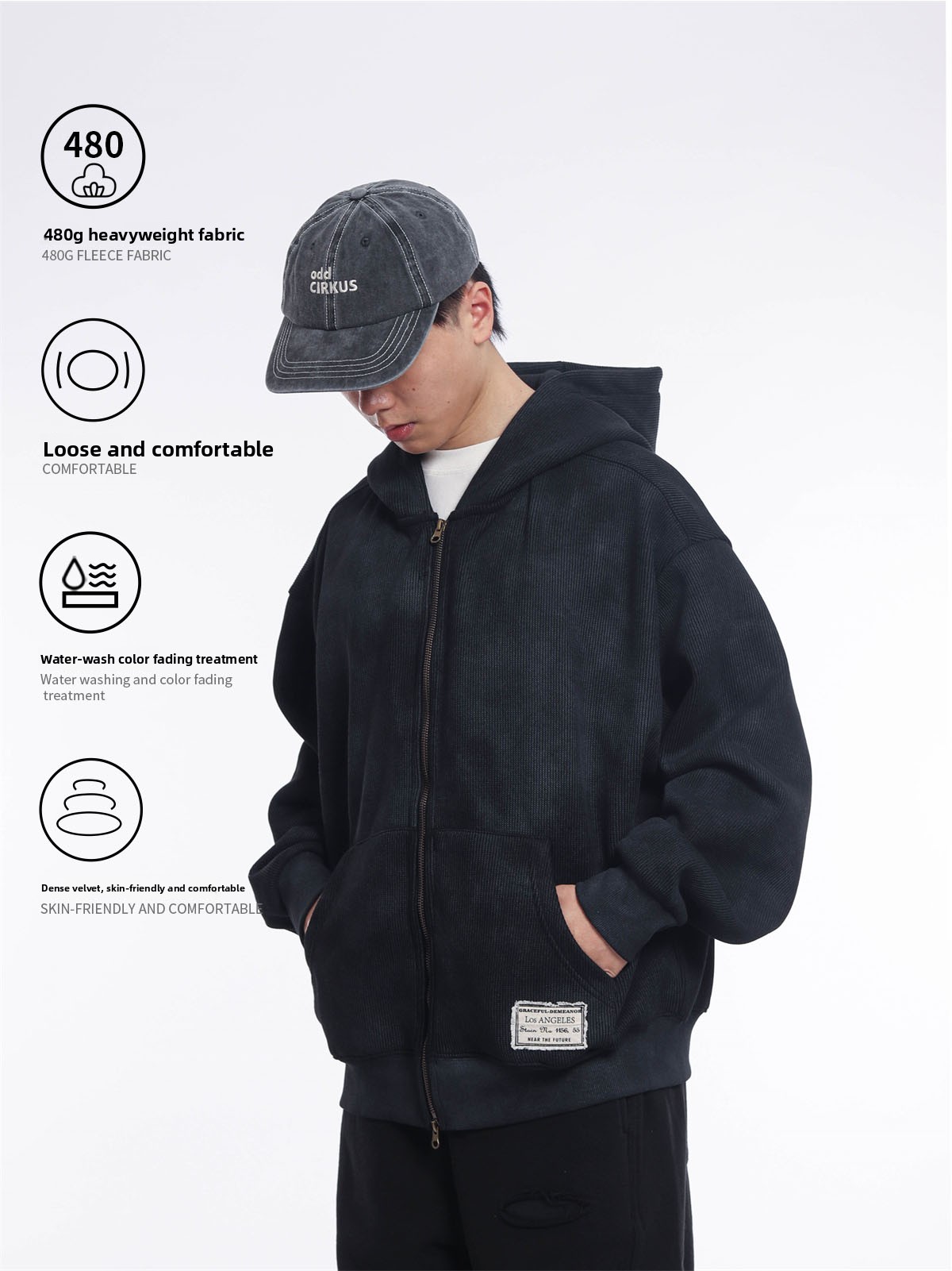 Jaqueta Masculina Estilo Retrô - Streetwear Brand Japanese avaliação e preço