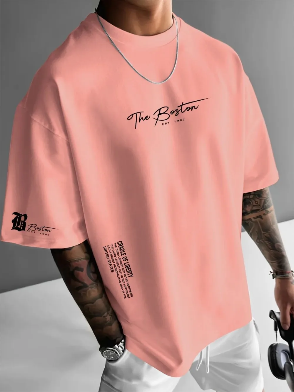 A mais recente camiseta mascul - Quality Streetwear Brand avaliação e preço