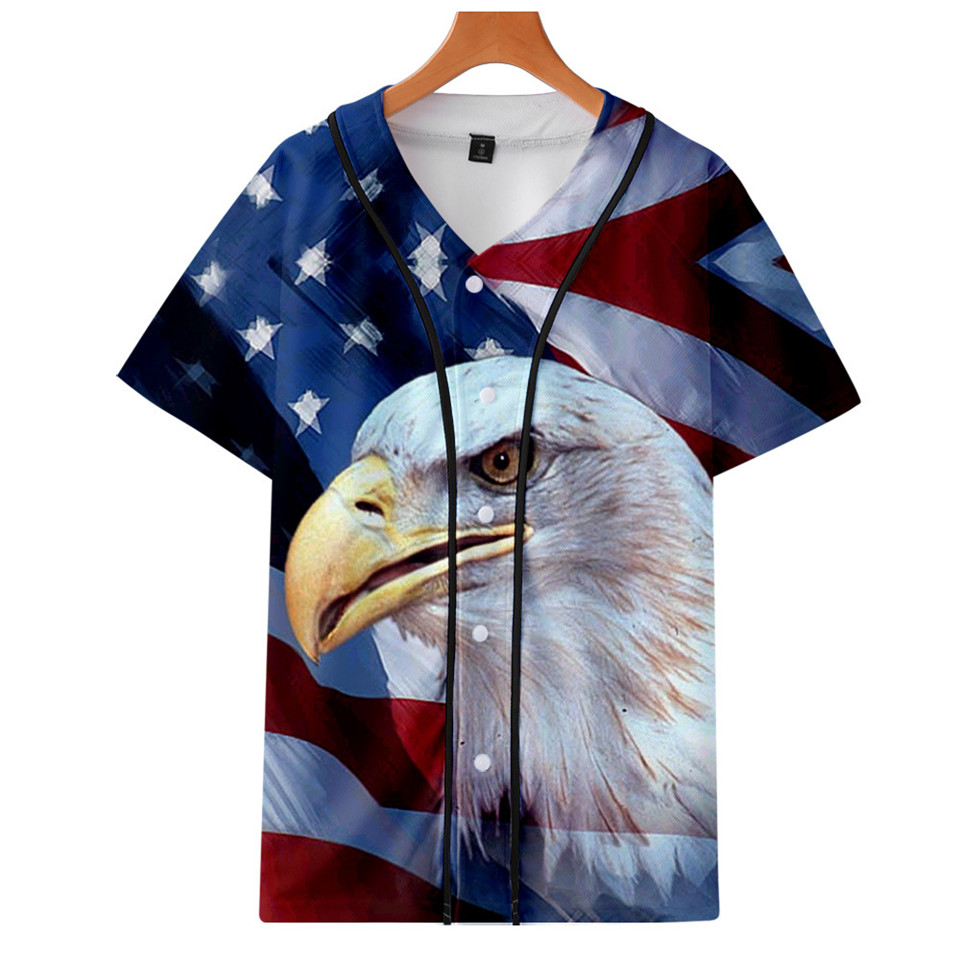 Camiseta de beisebol com bande - Streetwear Brand Usa avaliação e preço