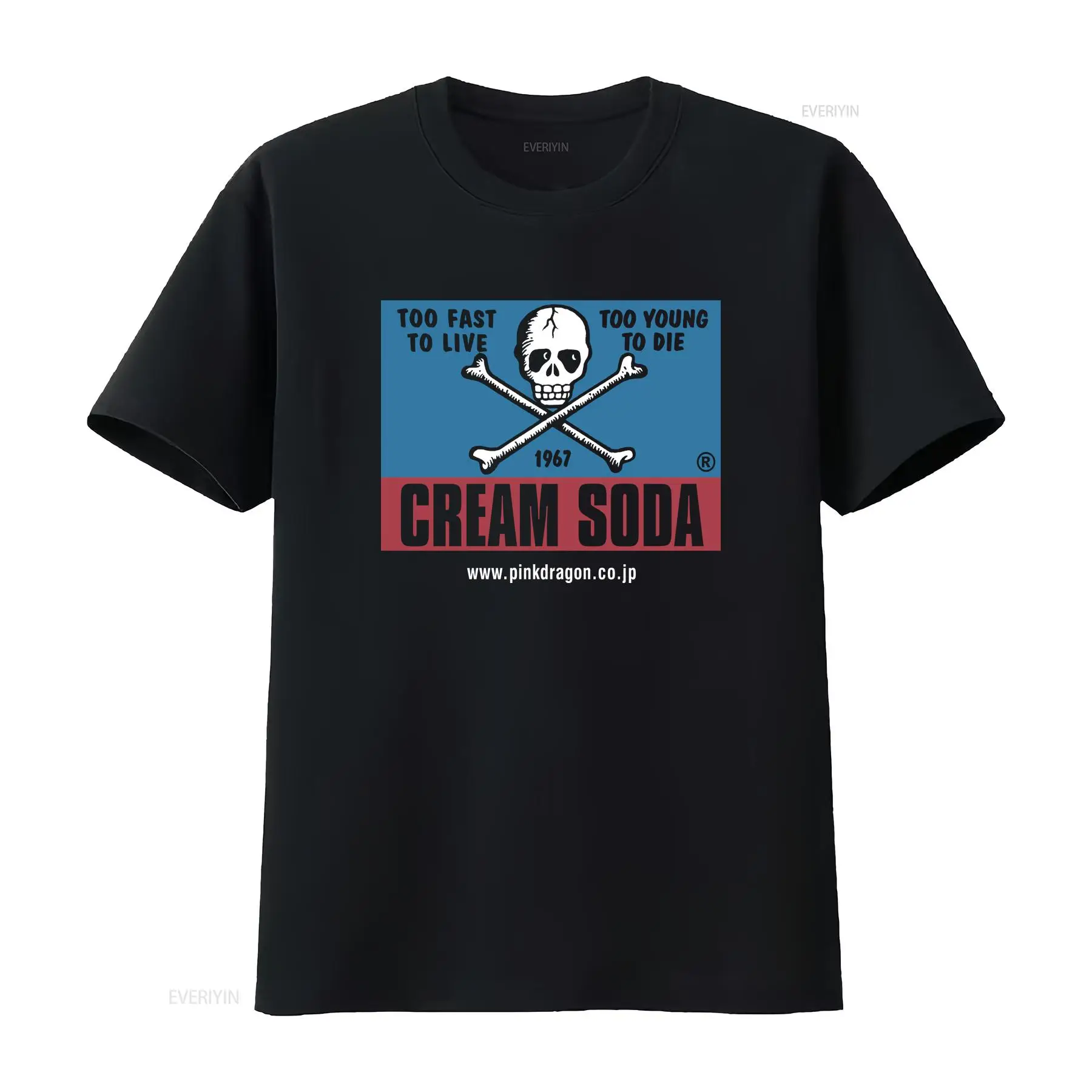 Camiseta Vintage Cream Soda Sk - Streetwear Brand Japanese avaliação e preço