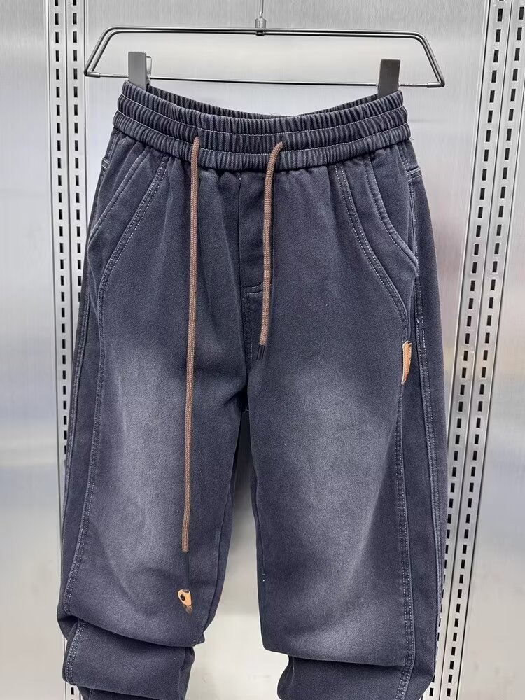 Calças de brim harem masculina - Streetwear Brand Japanese avaliação e preço