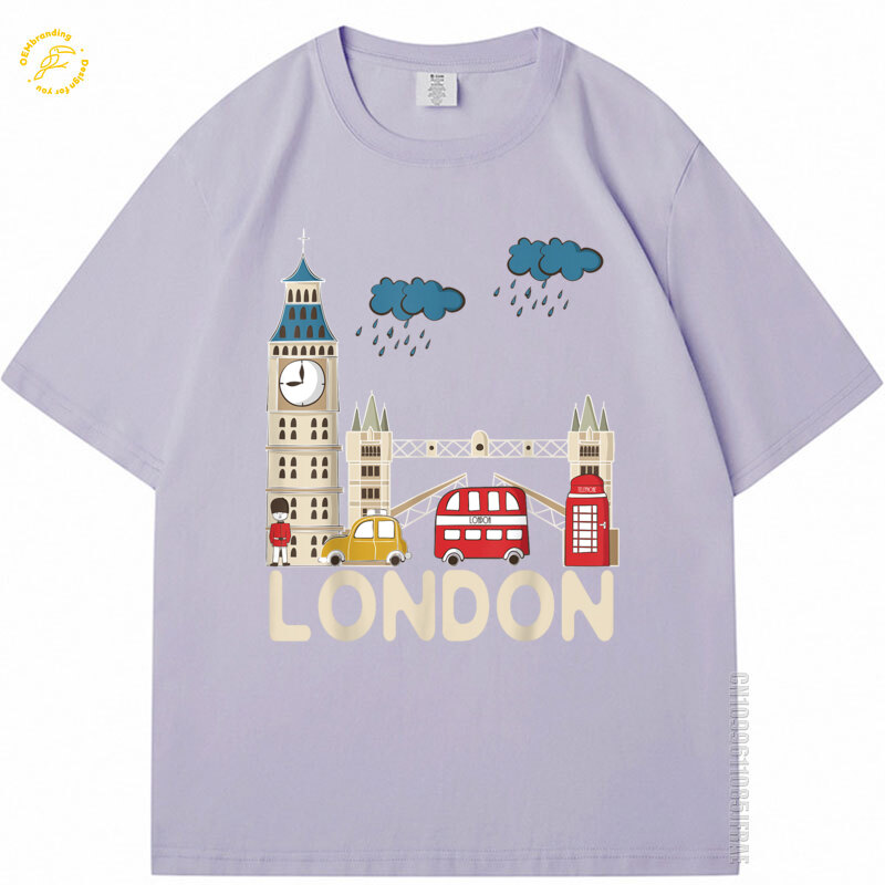 Chuvoso londres tshirt bonito  - Streetwear Brand London avaliação e preço
