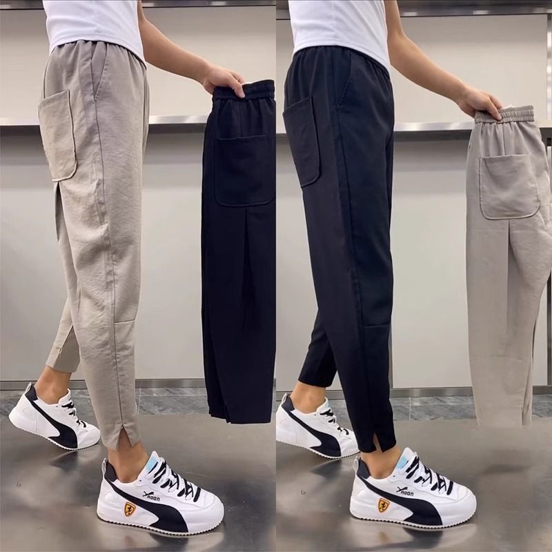 Novas Calças Casuais Masculina - Streetwear Brand England avaliação e preço