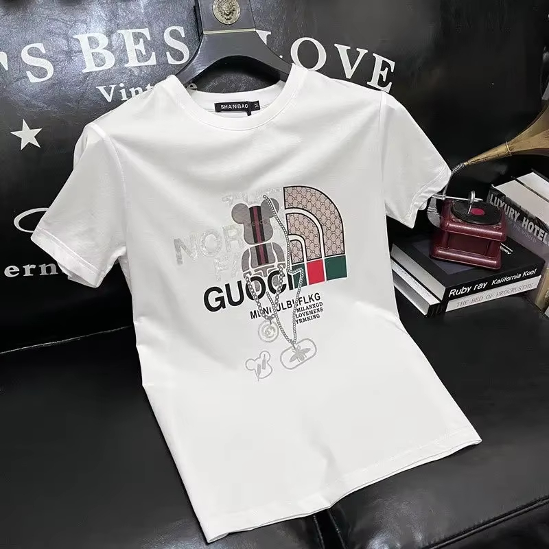 Camiseta masculina de luxo com - Quality Streetwear Brand avaliação e preço
