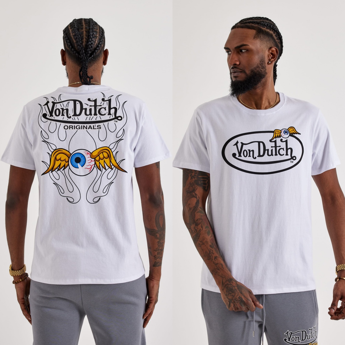 Camiseta com Logo Flying Eye d - Streetwear Brand With Eye Logo avaliação e preço