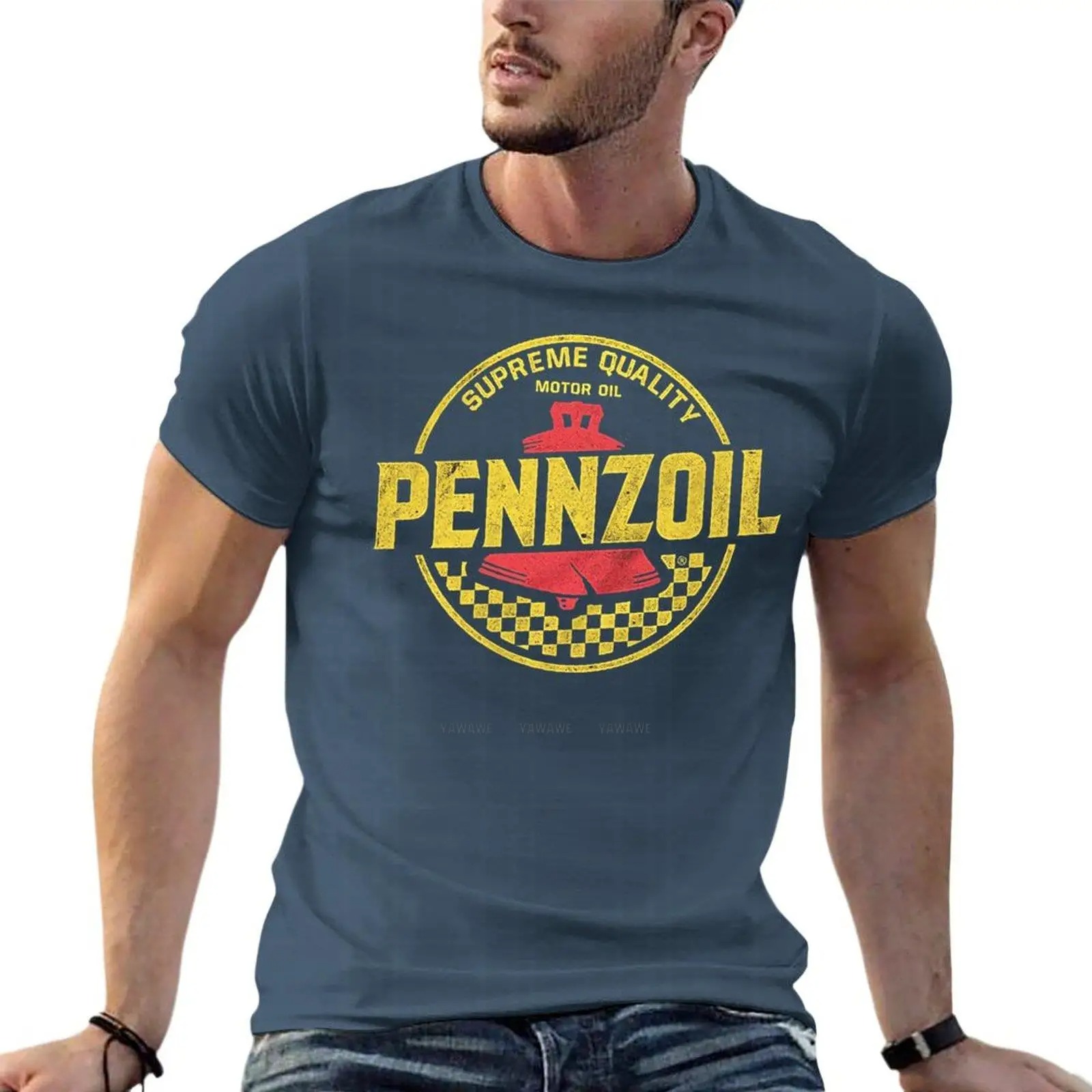 Angustiado pennzoil motor oil  - Streetwear Clothing Brand Logo avaliação e preço