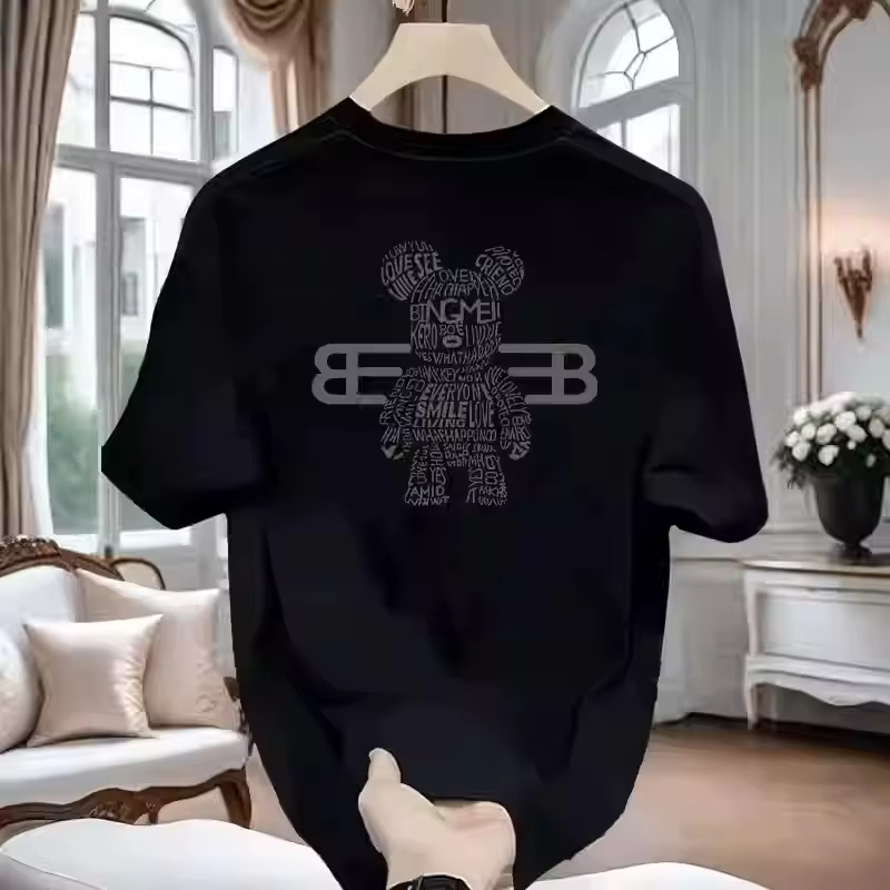 Camiseta masculina de luxo com - Quality Streetwear Brand avaliação e preço