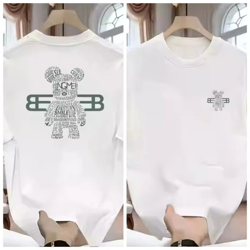 Camiseta masculina de luxo com - Quality Streetwear Brand avaliação e preço